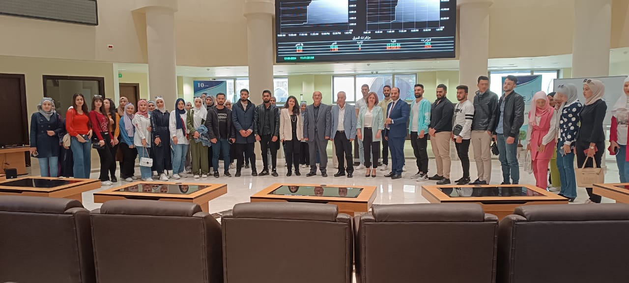 زيارة ميدانية لطلاب جامعة دمشق الثالثة فرع القنيطرة إلى مقر السوق